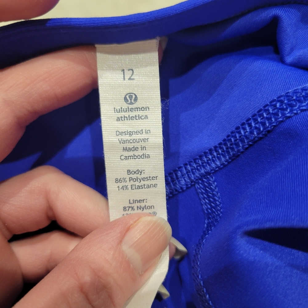 Lululemon City Sky Run By Skirt Size 12 Skort - Picture 10 of 10